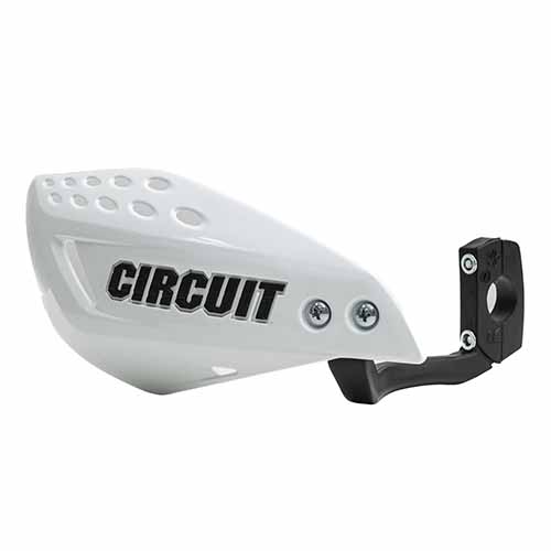 CUBRE MANO VECTOR BLANCO/NEGRO (JGO) CIRCUIT PM061-221