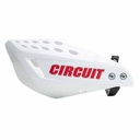 CUBRE MANO VECTOR BLANCO/ROJO FLUO (JGO) CIRCUIT PM061-22A