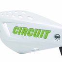 CUBRE MANO VECTOR BLANCO/VERDE (JGO) CIRCUIT PM061-227
