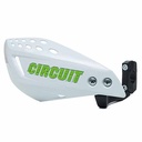 CUBRE MANO VECTOR BLANCO/VERDE (JGO) CIRCUIT PM061-227