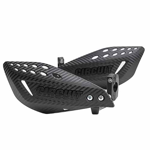 CUBRE MANO VECTOR CARBONO/NEGRO (JGO) CIRCUIT PM061-2D1