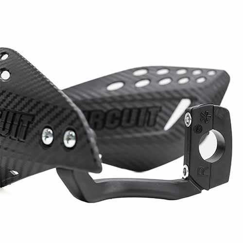 CUBRE MANO VECTOR CARBONO/NEGRO (JGO) CIRCUIT PM061-2D1