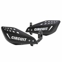 CUBRE MANO VECTOR CARBONO/BLANCO (JGO) CIRCUIT PM061-2D2