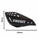 CUBRE MANO VECTOR CARBONO/NARANJA (JGO) CIRCUIT PM061-2DS