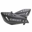 CUBRE MANO VECTOR CARBONO/GRIS (JGO) CIRCUIT PM061-2D3