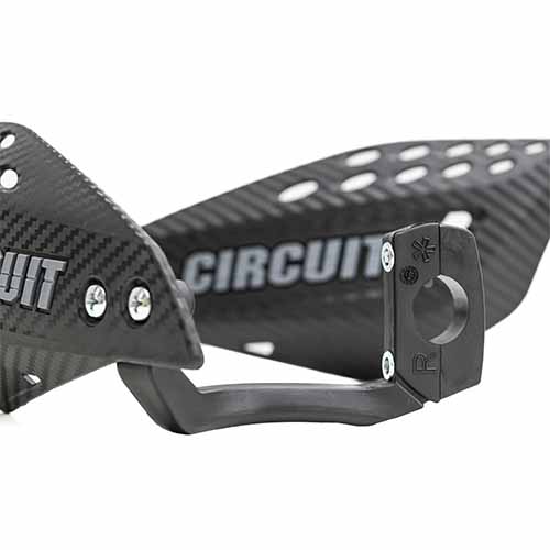 CUBRE MANO VECTOR CARBONO/GRIS (JGO) CIRCUIT PM061-2D3