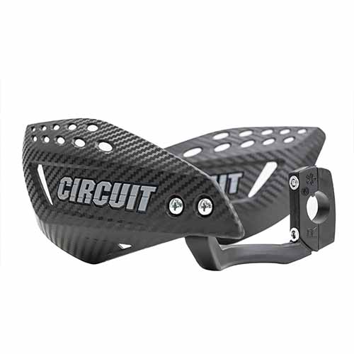 CUBRE MANO VECTOR CARBONO/GRIS (JGO) CIRCUIT PM061-2D3