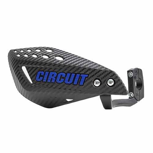 CUBRE MANO VECTOR CARBONO/AZUL (JGO) CIRCUIT PM061-2D4