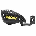 CUBRE MANO VECTOR CARBONO/AMARILLO (JGO) CIRCUIT PM061-2D6