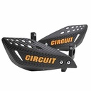 CUBRE MANO VECTOR CARBONO/NARANJA (JGO) CIRCUIT PM061-2DS