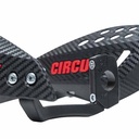 CUBRE MANO VECTOR CARBONO/ROJO FLUO (JGO) CIRCUIT PM061-2DA