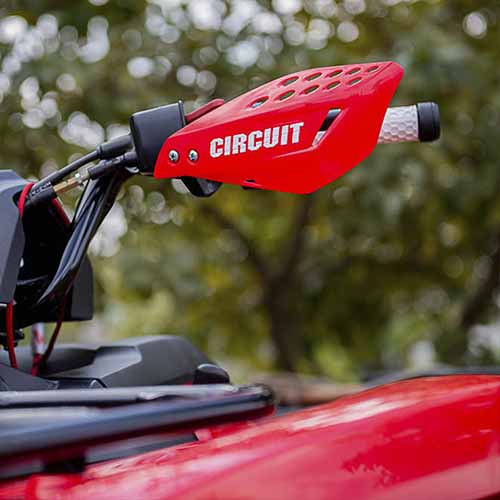 CUBRE MANO VECTOR ROJO/BLANCO (JGO) CIRCUIT PM061-252