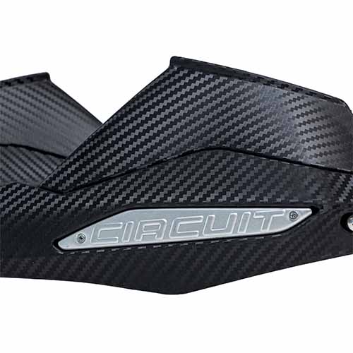 CUBRE MANO VENTURA ALUMINIO NEGRO/NEGRO (JGO) CIRCUIT PM084-211