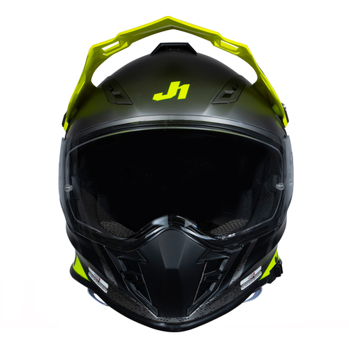 CASCO J34 PRO OUTERSPACE WHITE/FLUO YELLOW/BLACK XL JUST1
