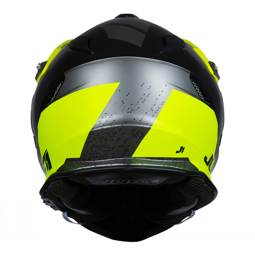 CASCO J34 PRO OUTERSPACE WHITE/FLUO YELLOW/BLACK XL JUST1