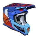CASCO J22F FIBRA DE VIDRIO FALCON ORANGE/BLUE MATT M JUST1
