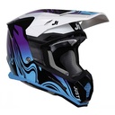 CASCO J22F FIBRA DE VIDRIO FLUID BLUE/BLACK S JUST1