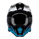 CASCO J22F FIBRA DE VIDRIO FLUID BLUE/BLACK S JUST1