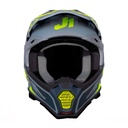 CASCO J22F FIBRA DE VIDRIO TALENT FLUO YELLOW/GRAY XL JUST1