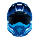 CASCO J40 FLASH WHITE/BLUE MATT M JUST1