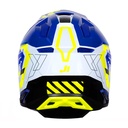 CASCO J40 MISSION FLUO YELLOW/BLUE GLOSS S JUST1