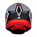 CASCO J40 MISSION RED/GREY MATT XXL JUST1