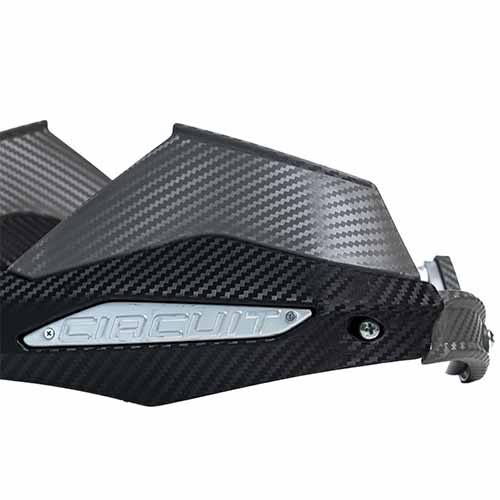 CUBRE MANO VENTURA ALUMINIO NEGRO/TITANIO (JGO) CIRCUIT PM084-124