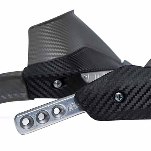 CUBRE MANO VENTURA ALUMINIO NEGRO/TITANIO (JGO) CIRCUIT PM084-124