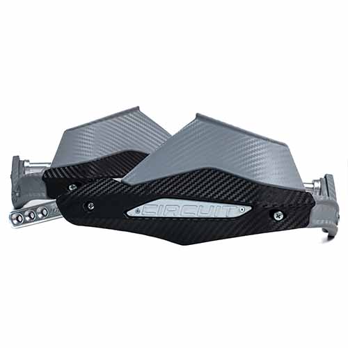 CUBRE MANO VENTURA ALUMINIO NEGRO/GRIS (JGO) CIRCUIT PM084-213