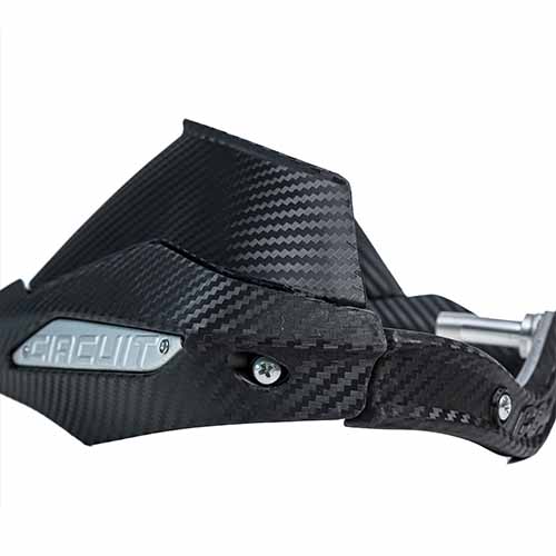 CUBRE MANO VENTURA HIERRO NEGRO/NEGRO (JGO) CIRCUIT PM083-211