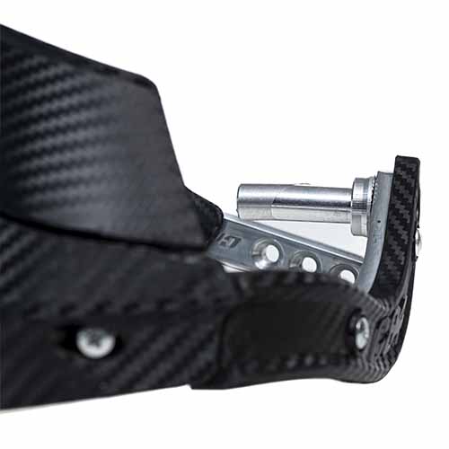 CUBRE MANO VENTURA HIERRO NEGRO/NEGRO (JGO) CIRCUIT PM083-211