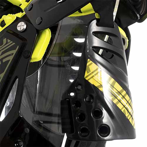 PECHERA CIRCUIT ADULTO PP/PP NEGRO/AMARILLO FLUOR (PR004-E01) CIRCUIT EXCLU