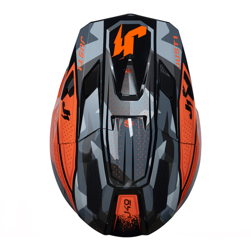 CASCO J40 SHOOTER CAMO/ORANGE/BLACK GLOSS XL JUST1
