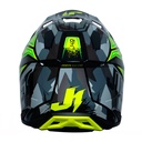CASCO J40 SHOOTER CAMO/YELLOW FLUO/BLACK GLOSS XS JUST1