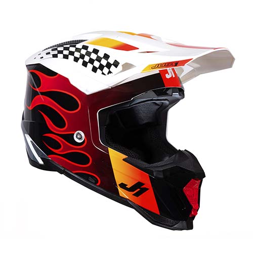 CASCO J40 SIXTIES BLUE/BLACK/WHITE GLOSS L JUST1