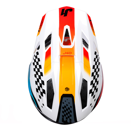 CASCO J40 SIXTIES BLUE/BLACK/WHITE GLOSS L JUST1