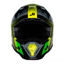 CASCO J40 SIXTIES YELLOW/BLACK/GREY GLOSS XL JUST1