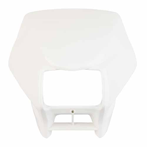 MASCARA CUBRE OPTICA HONDA NXR 125/XR 125 BROS BLANCO MTC