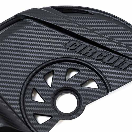 PROTECTOR DE DISCO HONDA XRE 300 NEGRO / XR250 TORNADO CIRCUIT CD003-001