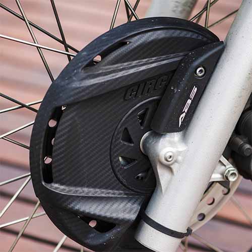 PROTECTOR DE DISCO YAMAHA TENERE 250 NEGRO CIRCUIT CD004-001