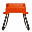 CABALLETE CUBIC MOTOCROSS NARANJA/BLANCO CIRCUIT SM001-292