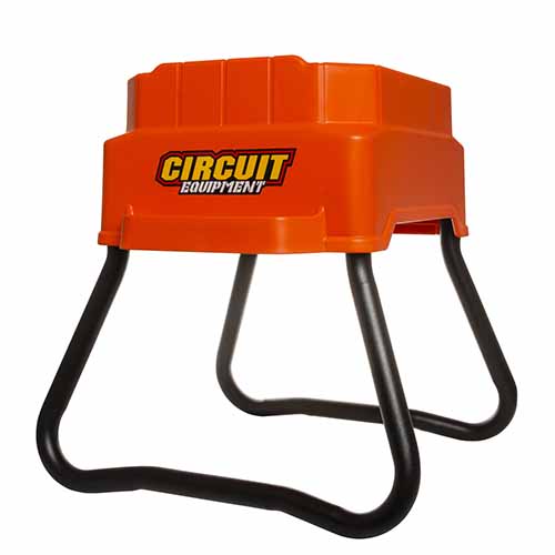 CABALLETE CUBIC MOTOCROSS NARANJA/BLANCO CIRCUIT SM001-292