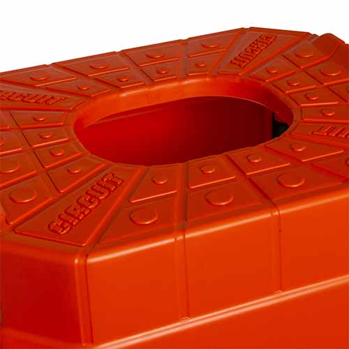 CABALLETE CUBIC MOTOCROSS NARANJA/BLANCO CIRCUIT SM001-292