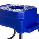 CABALLETE CUBIC MOTOCROSS AZUL/BLANCO CIRCUIT SM001-242