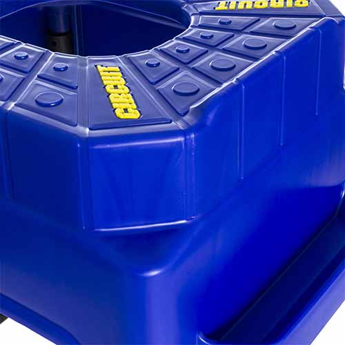 CABALLETE CUBIC MOTOCROSS AZUL/BLANCO CIRCUIT SM001-242