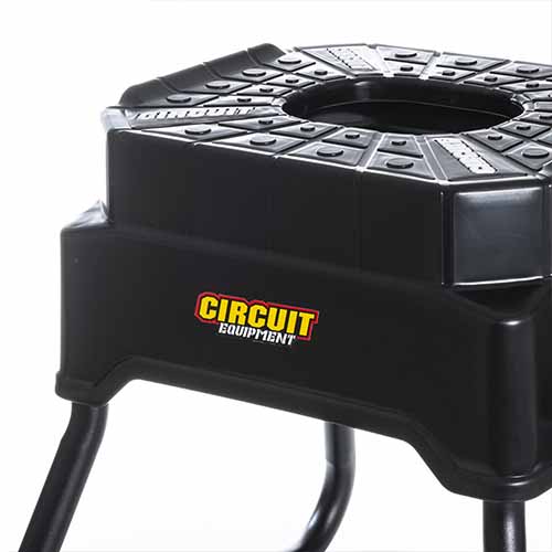 CABALLETE CUBIC MOTOCROSS NEGRO/BLANCO CIRCUIT SM001-212