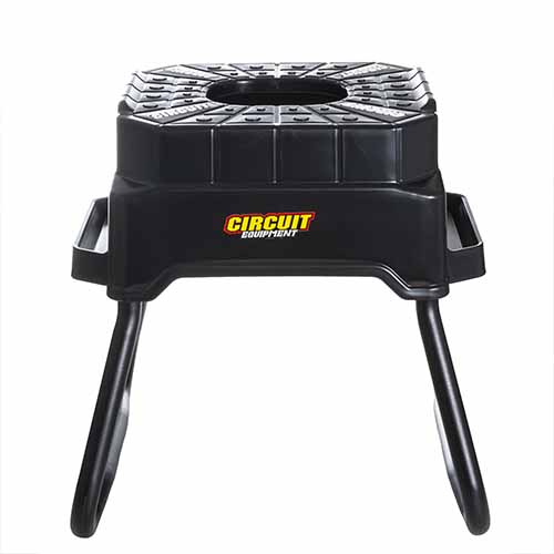 CABALLETE CUBIC MOTOCROSS NEGRO/BLANCO CIRCUIT SM001-212