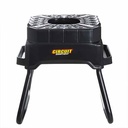 CABALLETE CUBIC MOTOCROSS NEGRO/BLANCO CIRCUIT SM001-212