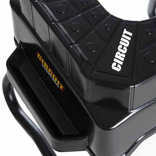 CABALLETE CUBIC MOTOCROSS NEGRO/BLANCO CIRCUIT SM001-212