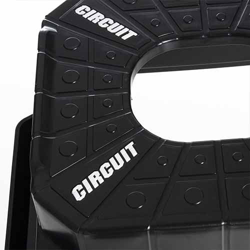 CABALLETE CUBIC MOTOCROSS NEGRO/BLANCO CIRCUIT SM001-212